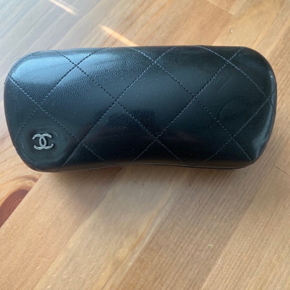 Chanel optical glass case
